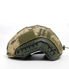 Армейский Кавер Чехол На Каску, Чехол Маскирующий на Шлем для солдат ВСУ Пиксель - изображение 2