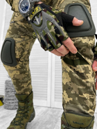 Тактичний військовий костюм Single Sword ( Убакс + Штани ), Камуфляж: Піксель ЗСУ, Розмір: XXL - зображення 7