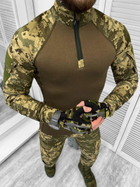 Тактичний військовий костюм Attac ( Кітель + Убакс + Штани ), Камуфляж: Піксель ЗСУ, Розмір: XXL - зображення 6