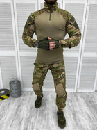 Тактичний військовий костюм комплект Attac ( Убакс + Штани ), Камуфляж: Мультикам, Розмір: L - зображення 1