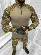 Тактичний військовий костюм комплект Attac ( Убакс + Штани ), Камуфляж: Мультикам, Розмір: XL - зображення 3