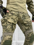 Тактичний військовий костюм Tactical ( Убакс + Штани ), Камуфляж: Піксель ЗСУ, Розмір: XXL - зображення 8