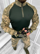 Тактичний військовий костюм Fastex ( Убакс + Штани ), Камуфляж: Піксель, Розмір: L - зображення 3