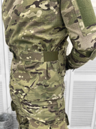 Тактичний військовий костюм Fostex ( Куртка + Штани ), Камуфляж: Мультикам, Розмір: XL - зображення 7