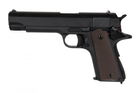 Страйкбольний пістолет Cyma Colt 1911 CM.123S Mosfet Edition AEP - зображення 1
