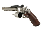 Страйкбольний револьвер Umarex Ruger SuperHawk 8 CO2 Silver - зображення 7