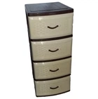 Комод пластиковый в дома, "Гигант", 4 ящика, 92х40х50см (0-11-0114)