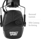 Активні захисні навушники Howard Leight Impact sport R-02524 Black (R-02524) - зображення 9
