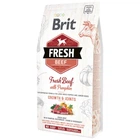 Сухий корм Brit Fresh Growth&Joints для цуценят і юніорів великих порід собак з яловичиною і гарбузом