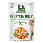 Влажный корм для кошек Brit Care Cat Fillets In Jelly с тунцом в желе 85 г