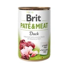 Влажный корм для собак Brit Pate & Meat Dog с уткой