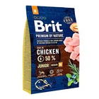 Сухой корм Brit Premium Junior M для щенков и молодых собак средних пород со вкусом курицы