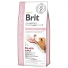 Сухой корм для всех возрастов Brit VetDiets при пищевой аллергии с лососем горохом и гречкой