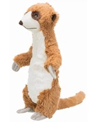 Іграшка плюшева для собак Сурікат зі звуком Trixie Meerkat 40 см (4011905356723)