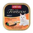 Корм Animonda Vom Feinsten Adult з куркою, лососем та шпинатом 100 г