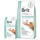 Сухий корм для дорослих Brit VetDiets у разі сечокам'яної хвороби з яйцем, індичкою, горохом і гречкою