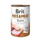 Вологий корм для собак Brit Pate & Meat Dog з м'ясом кролика