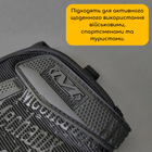 Защитные тактические военные перчатки без пальцев MECHANIX для рыбалки охоты черные АН5628 размер М - изображение 6