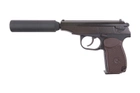 Пістолет WE ПМ з глушником GBB (Страйкбол 6мм) - изображение 8