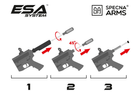 Штурмова гвинтівка Specna Arms M4 RRA SA-C03 Core Mosfet X-ASR Black (Страйкбол 6мм) - зображення 9