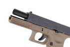 Страйкбольний пістолет WE Glock 17 Gen.3 Metal Tan GBB (Страйкбол 6мм) - зображення 7