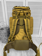 Тактичний великий армійський рюкзак 100+10л flex рамный - изображение 3