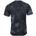 Футболка камуфляжная MIL-TEC T-Shirt Mandra Black M - изображение 6
