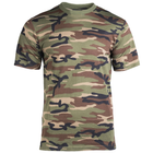 Футболка камуфляжна MIL-TEC T-Shirt Woodland 4XL - зображення 1