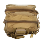 Рюкзак тактический на одно плечо AOKALI Outdoor A31 Sand - изображение 3