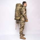 Баул-рюкзак армійський 100L камуфляжний ММ-14 піксель ЗСУ - зображення 10