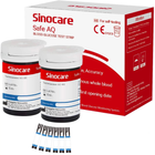 Тест-полоски SINOCARE Safe AQ 50 шт. - зображення 1