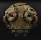 Активные стрелковые наушники на каску шлем Earmor M31H Койот TAN + Premium крепление (12772kr) - изображение 14