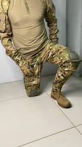 Тактичні штани з наколінниками мультикам ріп-стоп 56 (XXXL) - зображення 7