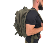 Тактический рюкзак MIL-TEC 40л олива 48*35*40 (40л) - изображение 3