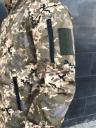Тактична куртка Soft Shell ЗСУ піксель 48 (М) - зображення 3