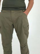 Тактические штаны олива НГУ, ВСУ, Нацгвардия рип-стоп 48 (M) - изображение 8