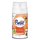 Освежитель воздуха Brait Creamy cookies ЗАПАСКА для автоматических освежителей 250 мл