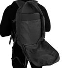Тактический рюкзак Camotec из плотной и износостойкой ткани Dash Black - изображение 9