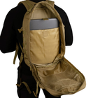 Тактический рюкзак Camotec из плотной и износостойкой ткани Dash Coyote - изображение 9