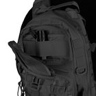 Тактический однолямочный рюкзак Camotec скрытым отделением для оружия TCB Black - изображение 7