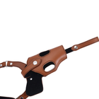 Кобура наплечная тактическая ВСУ (ВСУ) GLOCK 10166 16х10х0,4 см коричневая (OR.M_4548107) - изображение 4