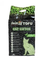 Наполнитель соевый AnimAll (АнимАлл) Tofu Green Tea 2,6кг (6л) с ароматом зеленого чая для кошачьего туалета
