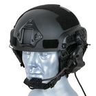 Активные наушники на каску с микрофоном Earmor M32H Black + Premium крепление (15026kr) - изображение 6