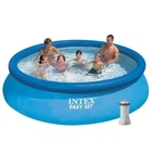 Надувной семейный бассейн Intex 28132 с фильтр-насосом 366х76 см 5621л