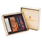 Комплект Victorinox Нож Picknicker 0.8353 + Чехол для ножа универсальный на липучке + Фонарик - изображение 3