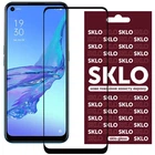 Протиударне захисне Cкло SKLO 3D full glue для Oppo A76 4G / A96 4G загартоване прозоре