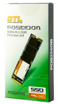SSD-накопитель M.2 256GB GTL Poseidon (GTLPOS256GBNV)