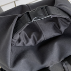 Сумка дорожная тактическая, туристический рюкзак 45 л Черный MELGO влагозащитный вещевой мешок - изображение 6