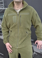 Флісовий костюм з липучками тактичний Хакі 38 (id291r38) - зображення 4