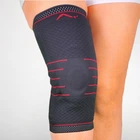 Эластичный трикотажный бандаж на колено Orthopoint REF-701 наколенник с силиконовой подушечкой под колено L